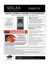 Solas ONE6 FS Manuel D'installation Et De Fonctionnement