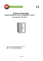 Weka 537.1515.40.72 Notice De Montage