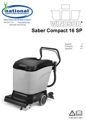 Windsor Saber Compact 16 SP Mode D'emploi