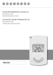 FMA D61 Mode D'emploi