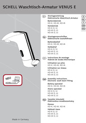 Schell VENUS E HD-M Instructions De Montage
