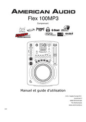 American Audio Flex 100MP3 Guide D'utilisation