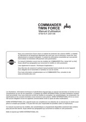 Hardi COMMANDER TWIN FORCE plus 2800 Manuel D'utilisation
