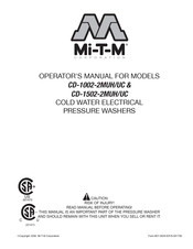Mi-T-M CD-1502-2MUH/UC Guide D'utilisation