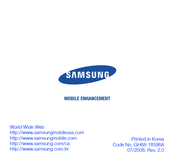 Samsung SBH700 Mode D'emploi