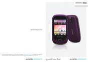 Alcatel one touch 905 Mode D'emploi