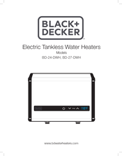 Black & Decker BD-27-DWH Mode D'emploi