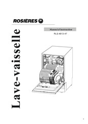 Rosieres RLS 4813-47 Mode D'emploi