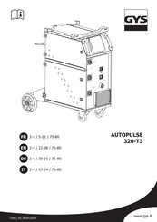 GYS AUTOPULSE 320-T3 Mode D'emploi