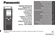 Panasonic RR-US590 Mode D'emploi