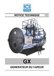 ICI Caldaie GX 1500 Notice Technique