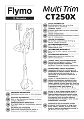 Electro Depot Flymo MultiTrim CT250X Mode D'emploi