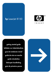 HP LaserJet 8150 N Guide De Mise En Marche Rapide