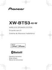 Pioneer XW-BTS3-k Mode D'emploi