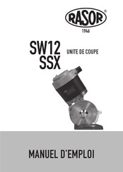 Rasor SW12SSX Manuel D'emploi