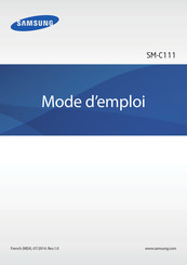 Samsung SM-C111 Mode D'emploi