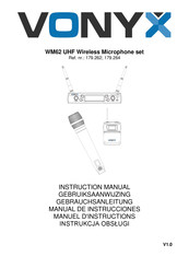 Vonyx WM62 Manuel D'instructions