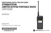 Motorola Solutions DTR700 Mode D'emploi