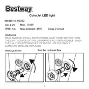 Bestway 60302 Mode D'emploi
