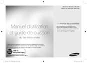 Samsung ME733K Manuel D'utilisation Et Guide De Cuisson