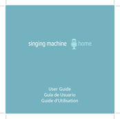 Singing Machine HOME Guide D'utilisation