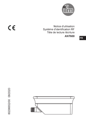 IFM ANT600 Notice D'utilisation