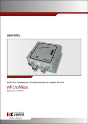 IBC control MicroMax Guide D'installation