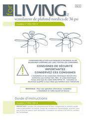 for Living 052-1191-4 Guide D'instructions