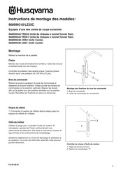 Husqvarna Rider LZ 25C Instructions De Montage