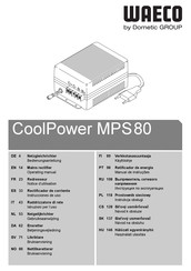 Dometic GROUP WAECO CoolPower MPS80 Notice D'utilisation