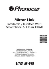 Phonocar Mirror Link Notice De Montage Et D'emploi