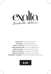 EXALTA EL-550 Manuel D'instruction