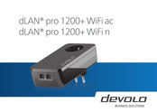 Devolo dLAN pro 1200+ WiFi ac Instructions D'utilisation