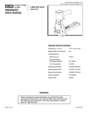 Uline H-1027 Instructions D'utilisation