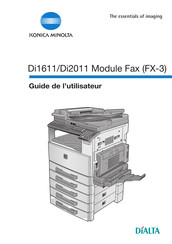 Konica Minolta Di1611 Guide De L'utilisateur