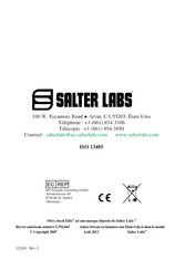 Salter Labs PRO2check Elite Manuel D'utilisation