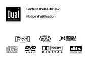 Dual DVD-D1019-2 Notice D'utilisation