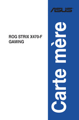 Asus ROG STRIX X470-F GAMING Mode D'emploi