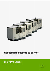 EFOY Pro 1600 Manuel D'instructions De Service