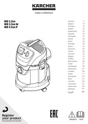 Kärcher WD 3.2 Série Mode D'emploi