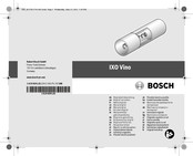 Bosch IXO Vino Notice Originale