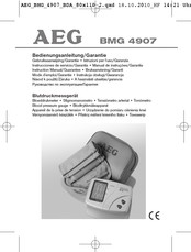 AEG BMG 4907 Mode D'emploi & Garantie
