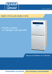 wavin Climasol BI-GMG 3 R Manuel D'installation Et D'utilisation