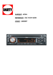 Aiwa CDC-R304 Mode D'emploi