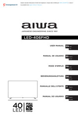 Aiwa LED-406FHD Mode D'emploi