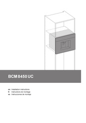 Bosch BCM8450UC Instructions De Montage