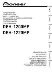Pioneer DEH-1200MP Mode D'emploi