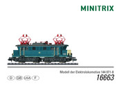 Minitrix 144 071-8 Mode D'emploi