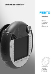 Festo CDSA-D1-VX Manuel D'utilisation