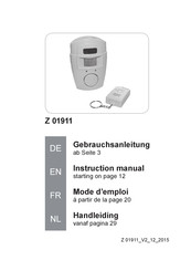 Maxx-world Z 01911 Mode D'emploi